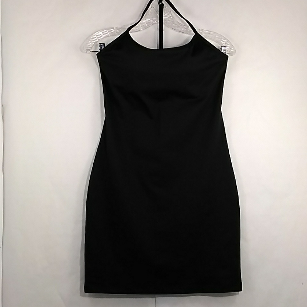 NWT FABLETICS MANDY MINI DRESS XXS BLACK ST#17010